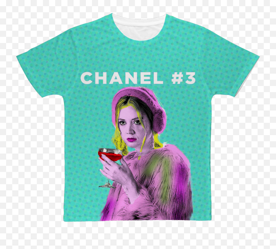 Scream Queens - Chanel Diamond Emoji,Chanel Logo T-shirt