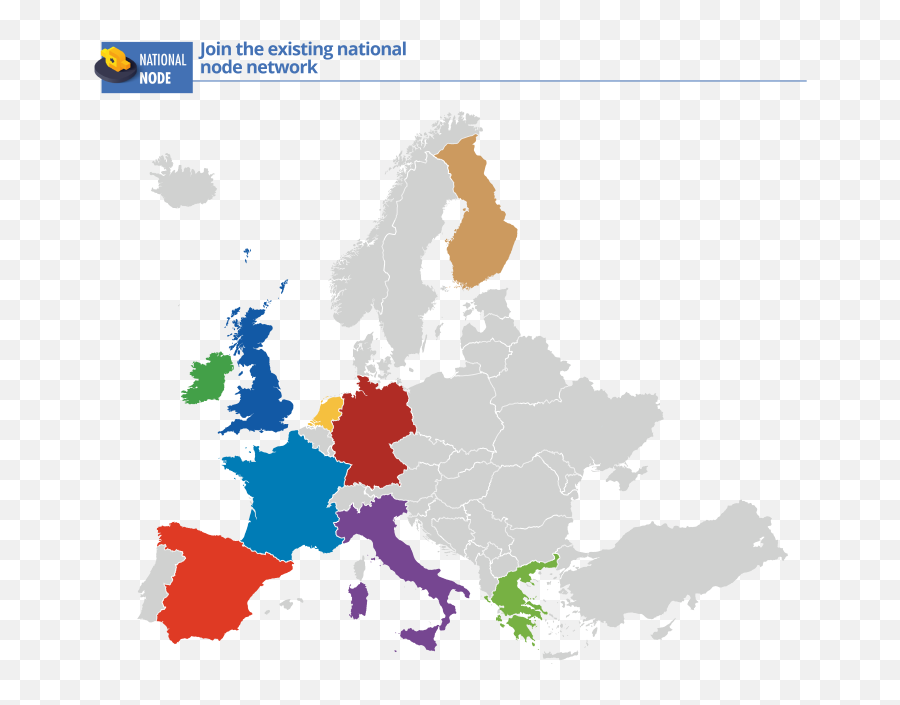 Download France - Europe Map Vector Full Size Png Image European Hedgehog Habitat Emoji,Europe Map Png