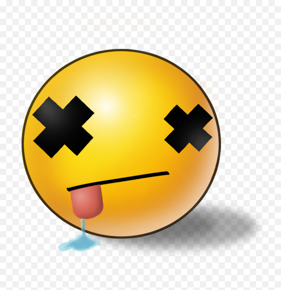 Smiley Emoticon Emoji Clip Art - Dead Clipart Png Download,Shocked Emoji Transparent