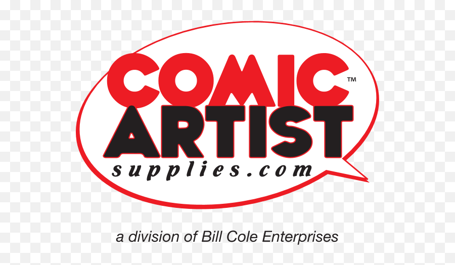 Comic Artist Supplies Logo Download - Dot Emoji,Comic Logo