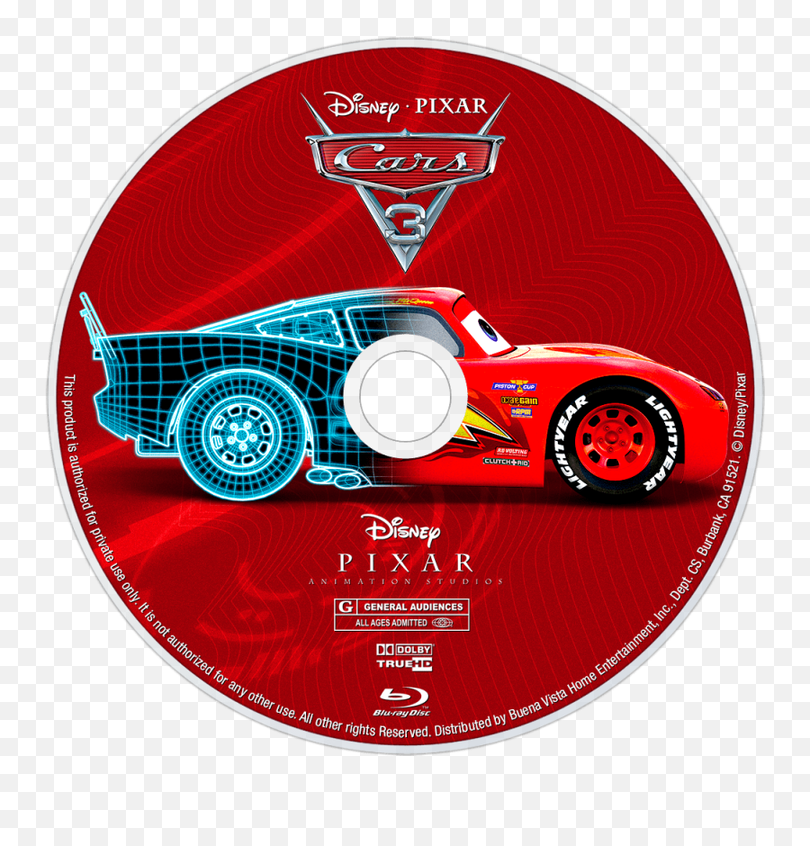 Download Cars 3 Bluray Disc Image - Cars 2 Drawstring Disney Cars Emoji,Bluray Logo
