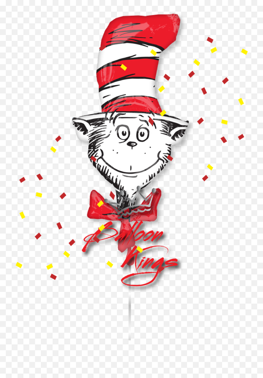 Dr Seuss Characters - Dr Seuss Birthday Party Balloon Hat Dr Seuss Characters Emoji,Dr.suess Clipart