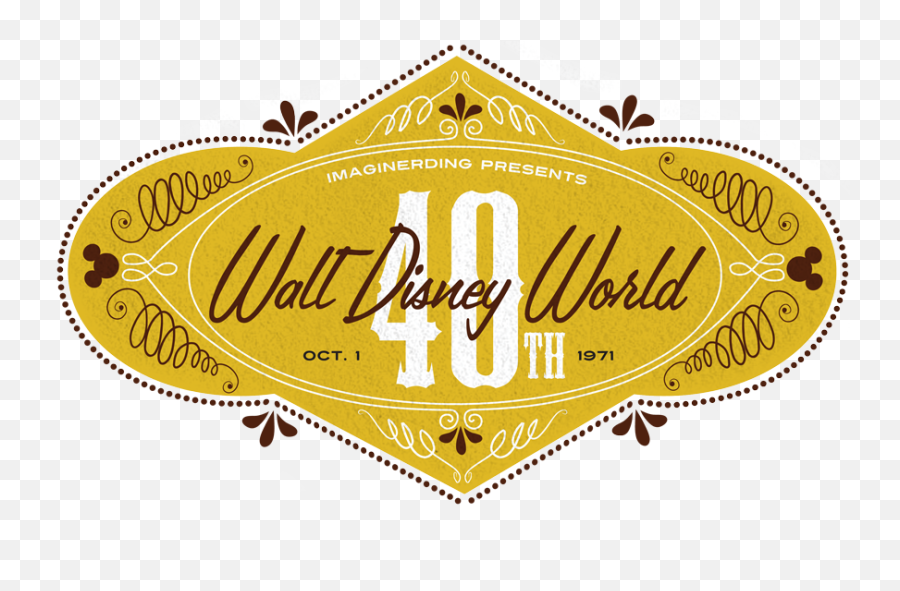 Spiderogiv Walt Disney World Logo 1971 - Decorative Emoji,Disney World Logo