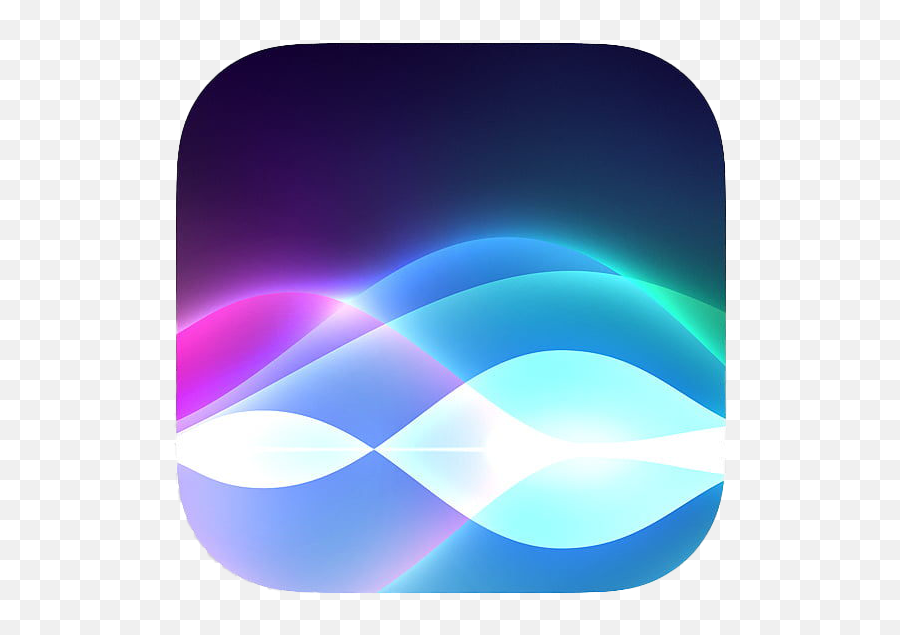 Apple Siri Logo Background Png Image - Siri Logo Png Emoji,Logo Background