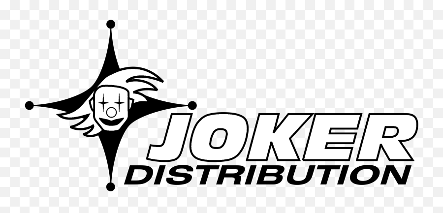 Download Joker Distribution Logo Black - Joker Emoji,Joker Logo