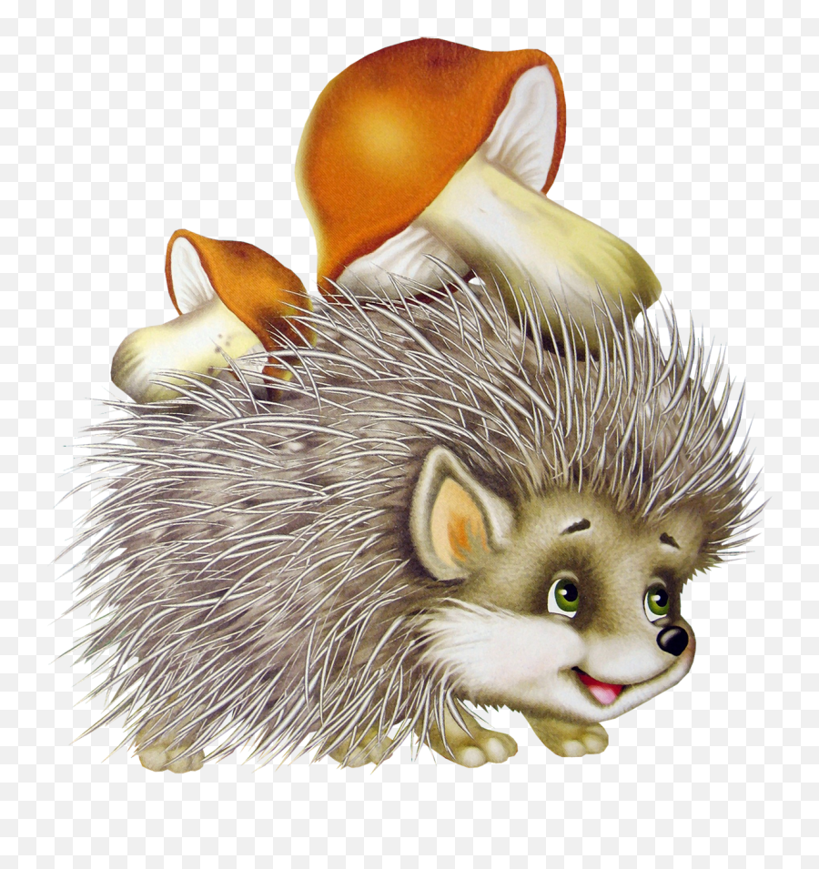 Autumn Hedgehog Clipart Transparent Png Emoji,Hedgehog Clipart