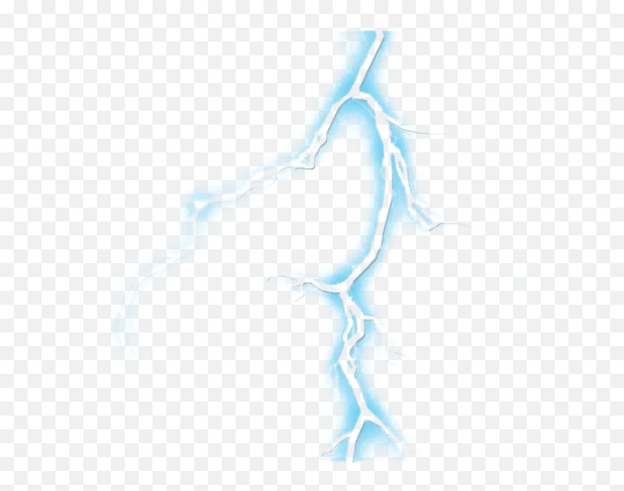 Blue Lightning Png File - Vertical Emoji,Lightning Png