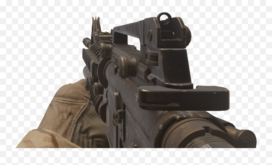 Download Hd M4 Carbine Grenade Launcher Mwr - Cod Mwr M4 Emoji,M4 Png