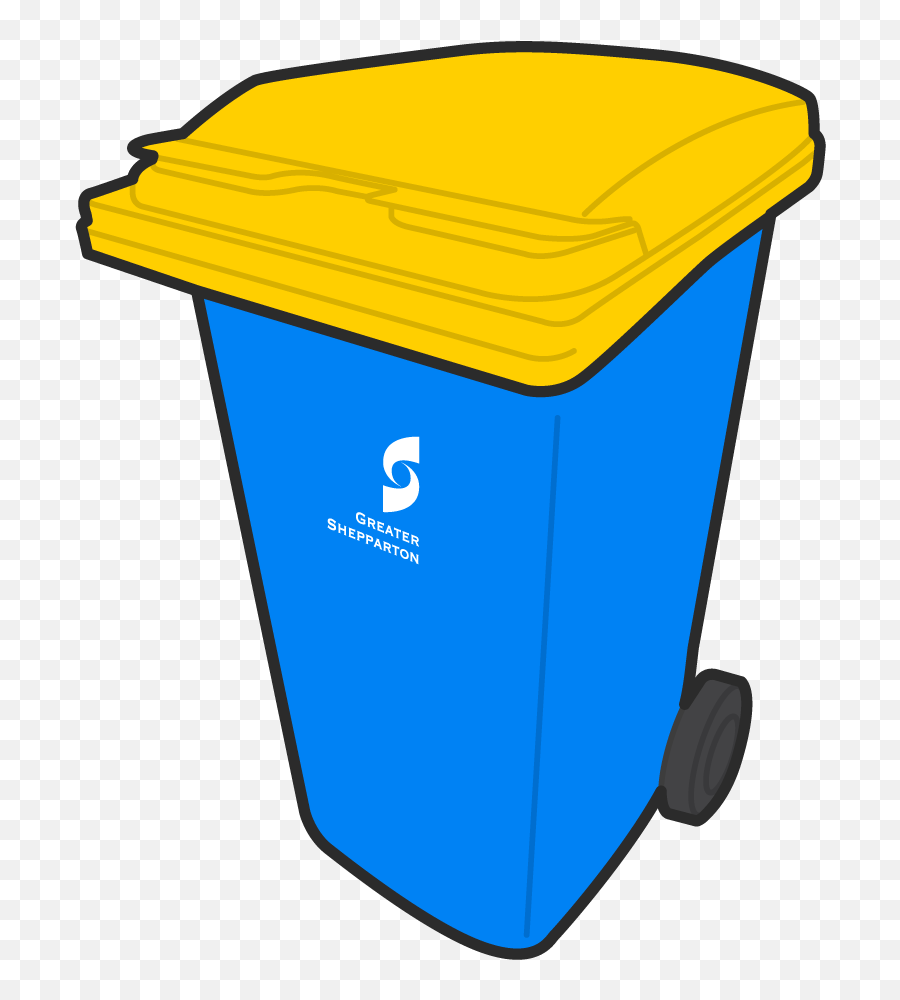 Recycle Bin Picture - Clipartsco Yellow And Blue Bin Emoji,Recycle Clipart