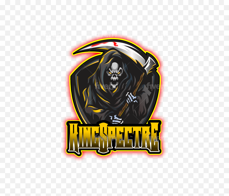 Design Esport Gaming Logo For Twitch Youtube By Pervaiz111 - Supervillain Emoji,Reaper Logo