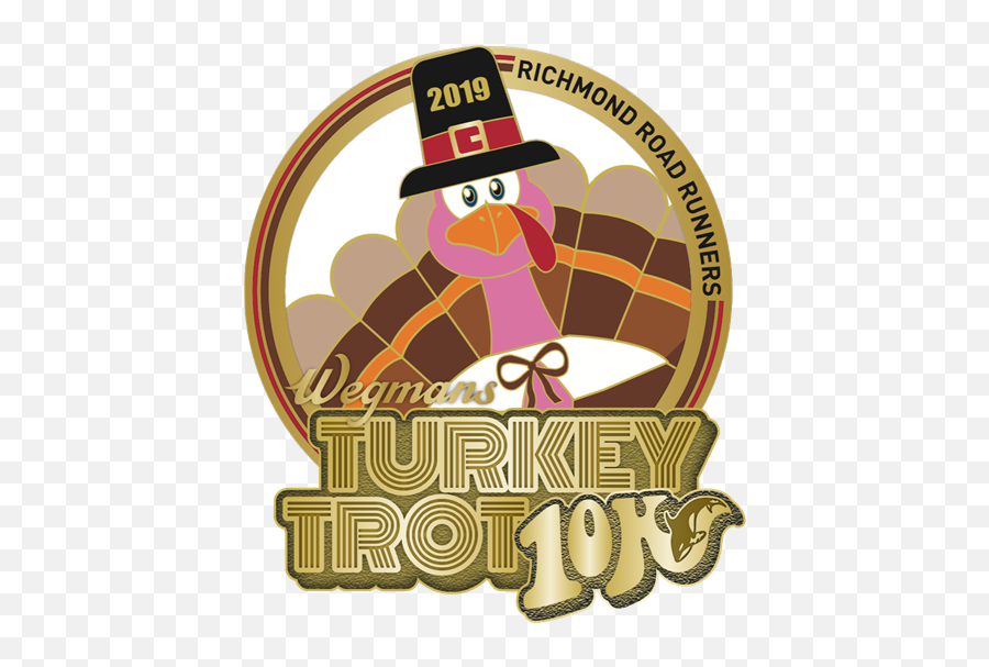 2019 Wegmans Turkey Trot 10k - Costume Hat Emoji,Wegmans Logo