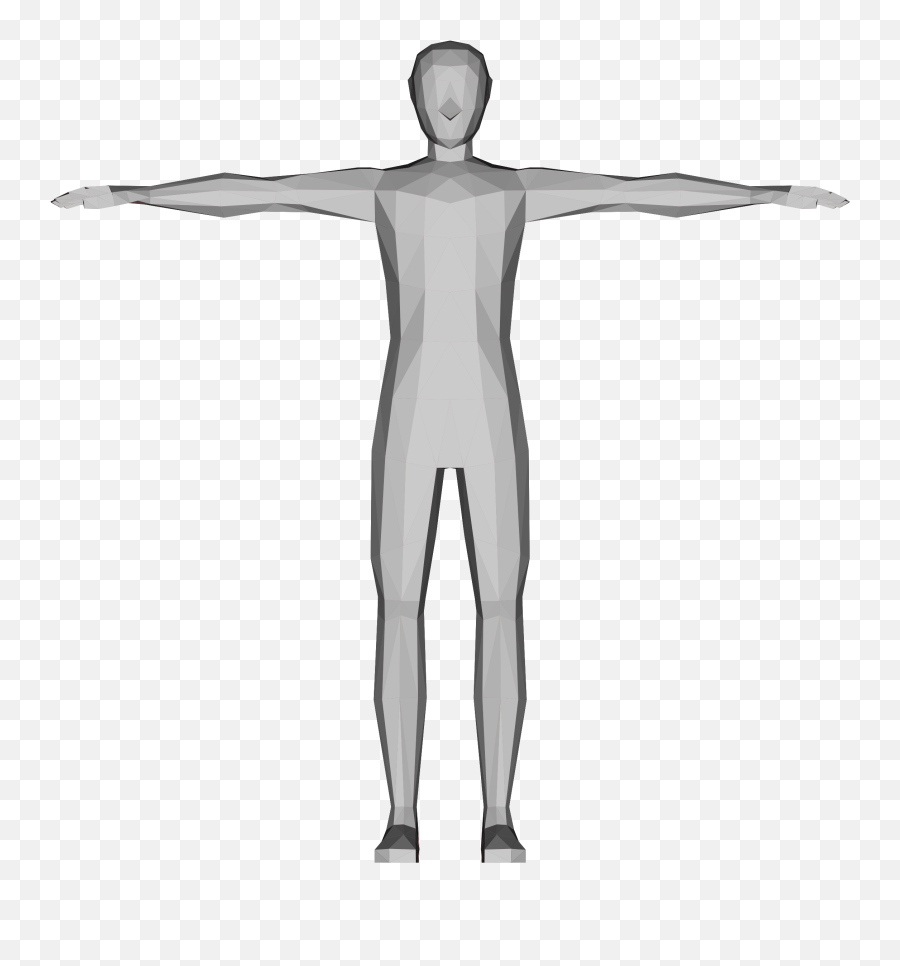 Male 3d Png Transparent Png Image With - Body Human Model Clipart Emoji,Human Clipart