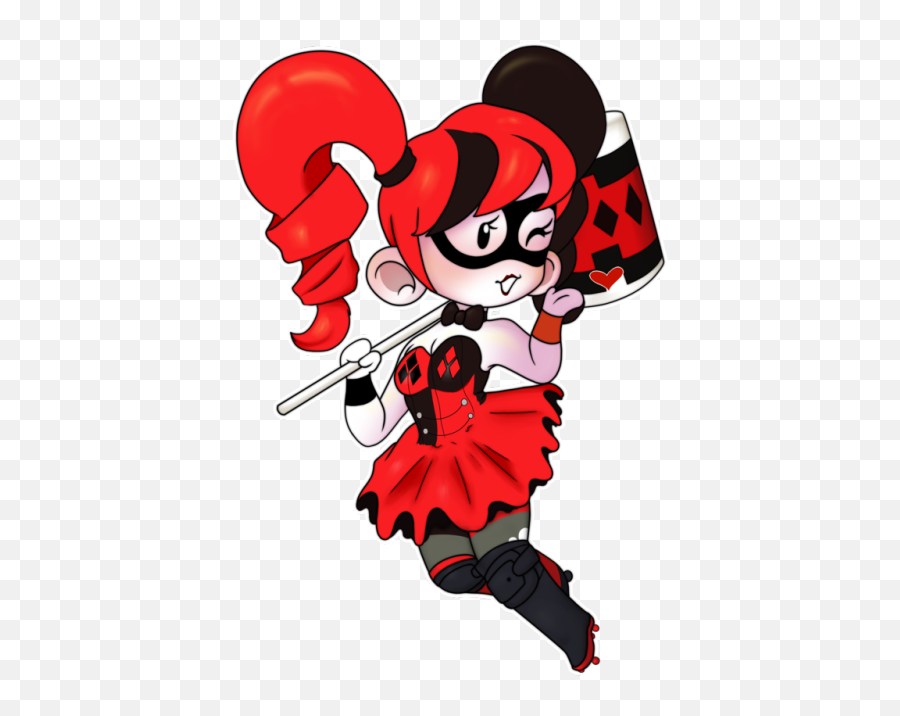 Yaironi Harley Quinn Drawing Joker And Harley Quinn - Cartoon How To Draw Harley Quinn Emoji,Harley Quinn Png