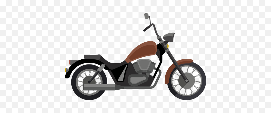 Cruiser Motorcycle Icon - Transparent Png U0026 Svg Vector File Cruiser Motorbike Icon Emoji,Motorcycle Png