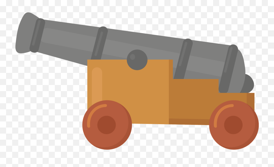 Pirate Cannon Clipart - Mortar Cannon Clipart Transparent Emoji,Cannon Clipart