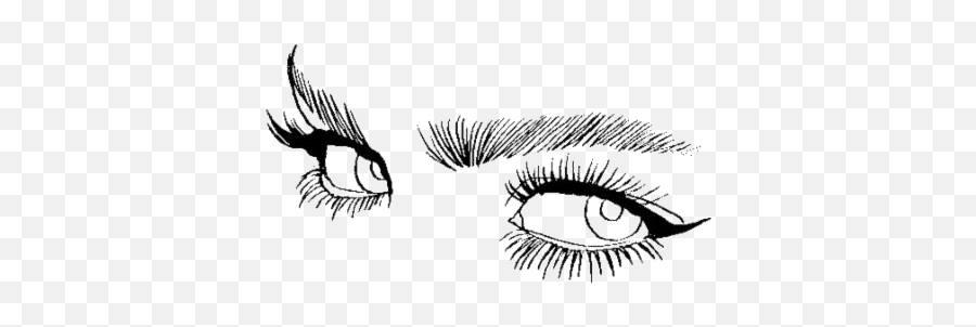 Black Cute Eyebrow Png Transparent - Eyebrow Aesthetic Emoji,Eyebrow Png