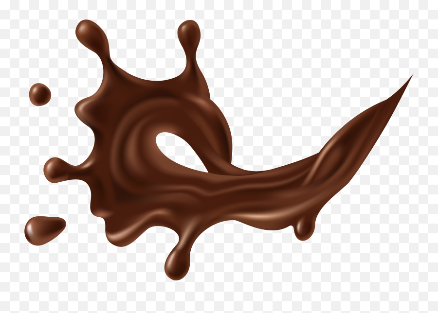 Download Chocolate Splash Png Vector - Vector Chocolate Logo Png Emoji,Splash Png