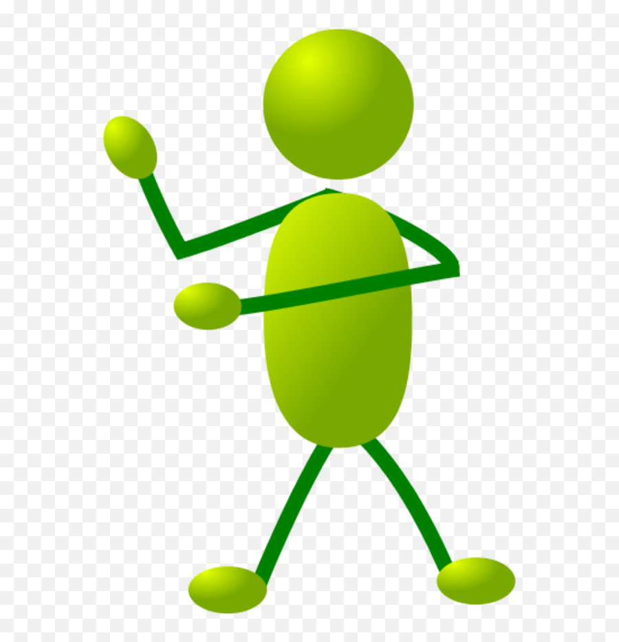 Download Hd Stick Man Figure Using Arms - Stick People Clip Clipart Colorful Stick Figure Emoji,Lacrosse Stick Clipart