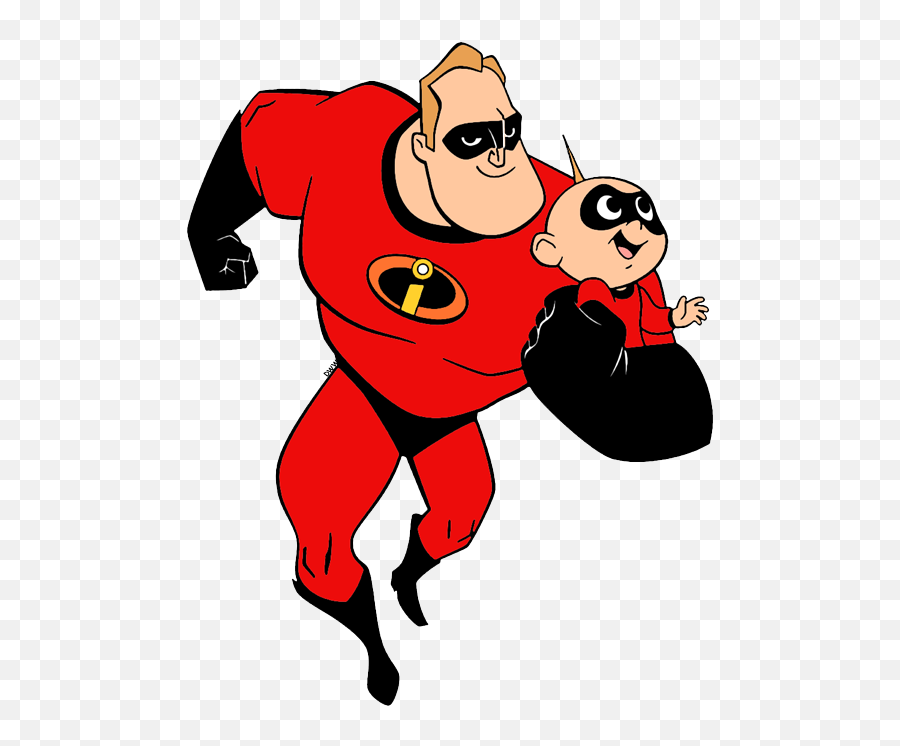 Logo Clipart Incredibles Picture - Mr Incredible Jack Jack Png Emoji,Incredibles Logo