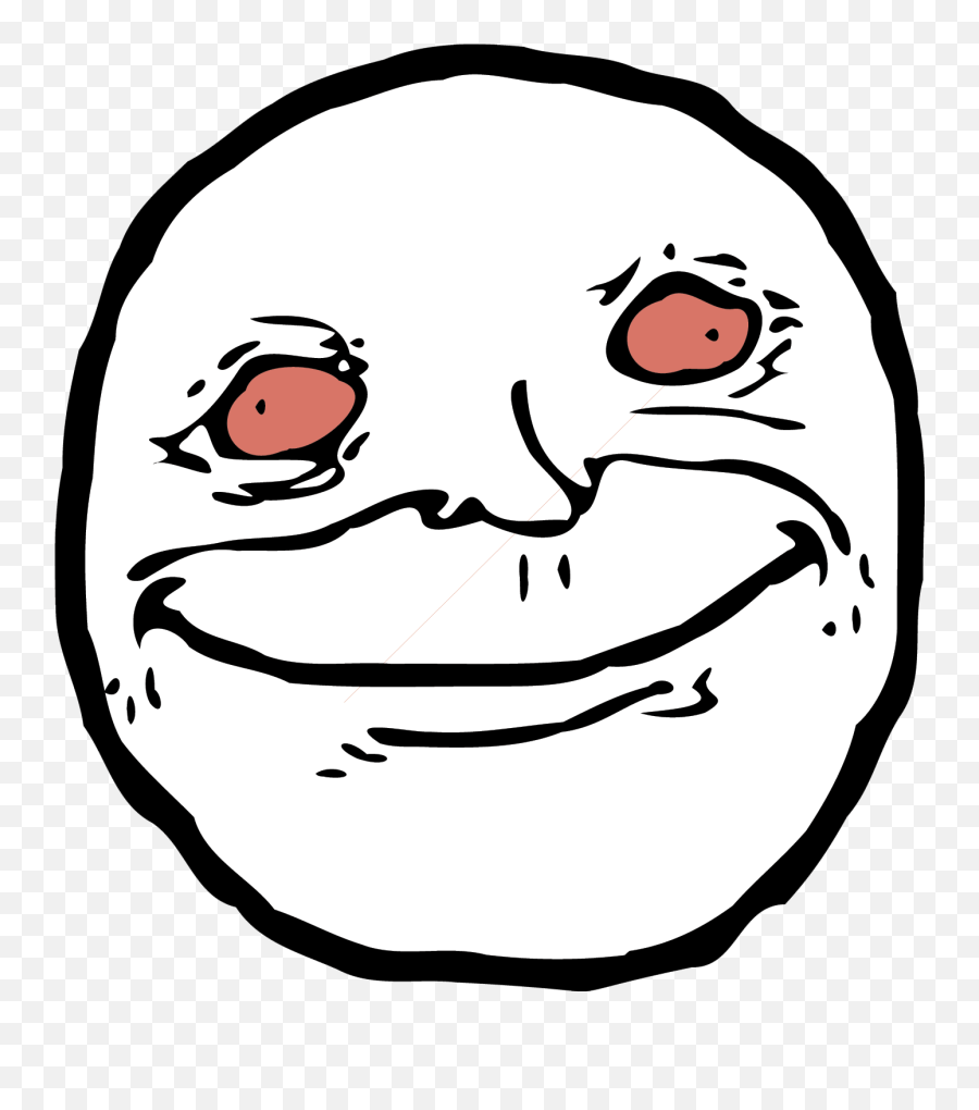 Stoned Meme Face Full Size Png Download Seekpng - Stoned Rage Face Emoji,Meme Face Png