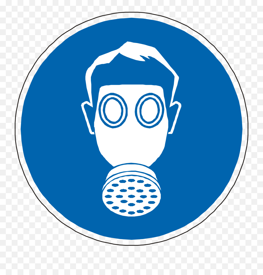 White Gas Mask Symbol Free Image Download - Respirator Sign Emoji,Gas Mask Logo