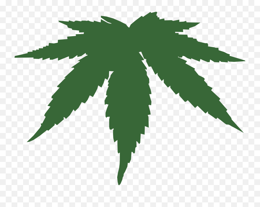 Pot Leaf Clip Art Transparent 6 - Hemp Marijuana Clip Art Emoji,Weed Png