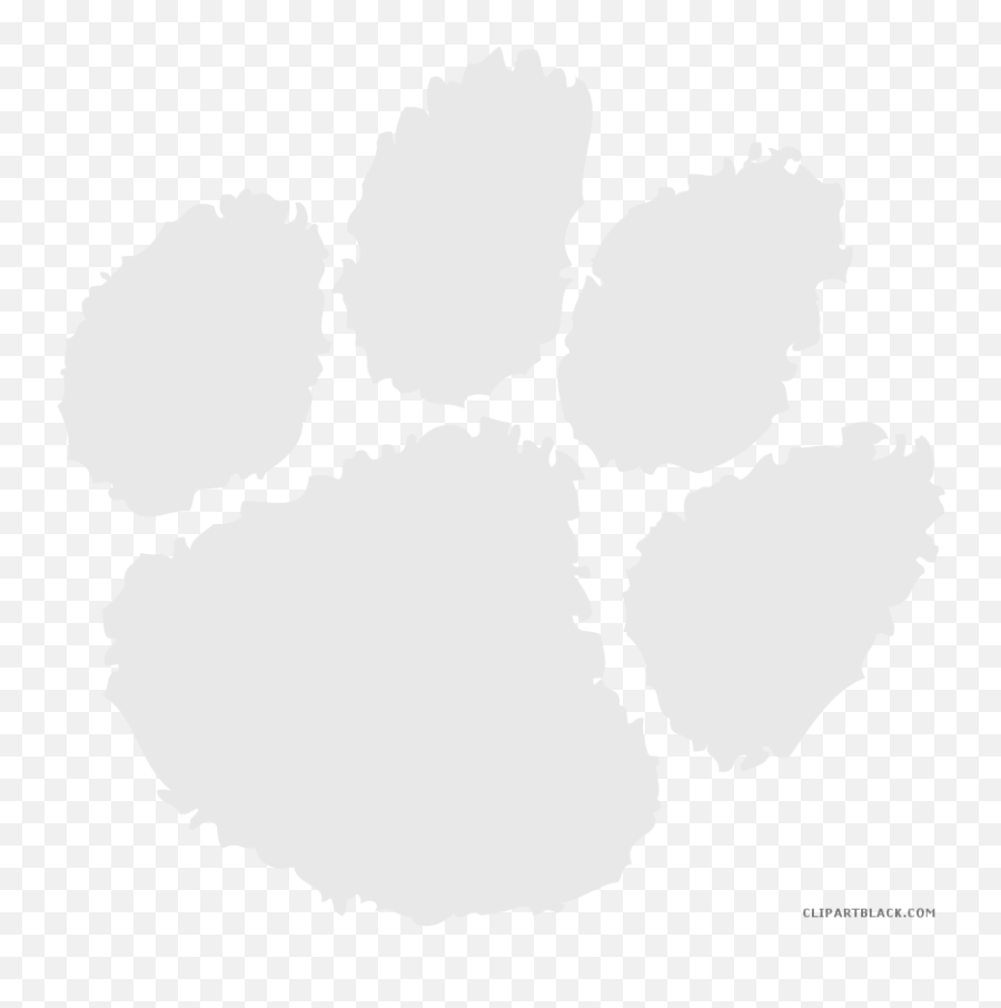 Paw Print Clipartblack Com Animal Free - Heritage Middle School Frenship Emoji,White Paw Print Png
