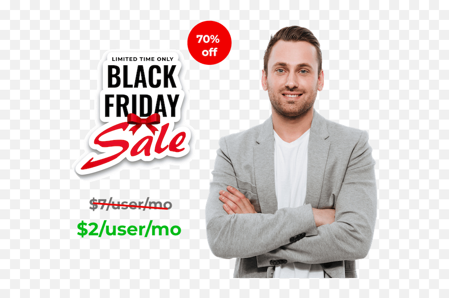 Clappia Black Friday Deal - Smart Casual Emoji,Black Friday Png