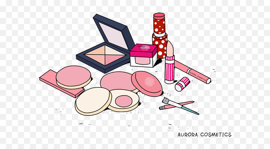 Cosmetic Cartoon Png Image With No - Cartoon Transparent Background Makeup Clipart Emoji,Makeup Clipart