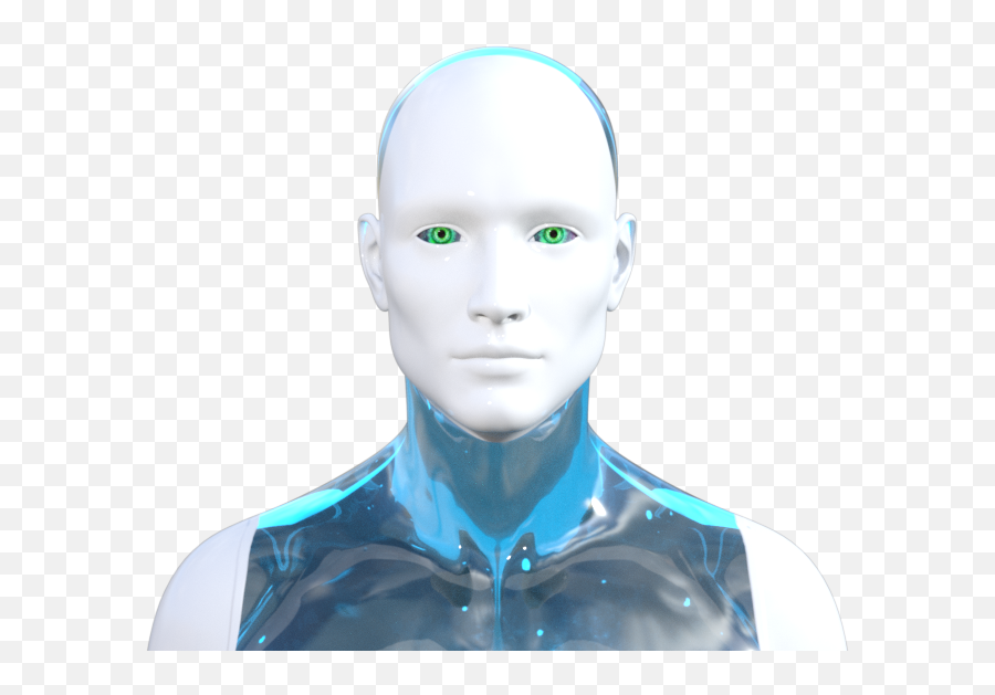 Green Robot Eyes - Bot Libre For Business Emoji,Green Eyes Png