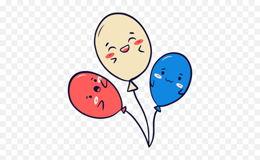 Cute Red White And Blue Balloons Transparent Png U0026 Svg Vector Emoji,White Balloons Png