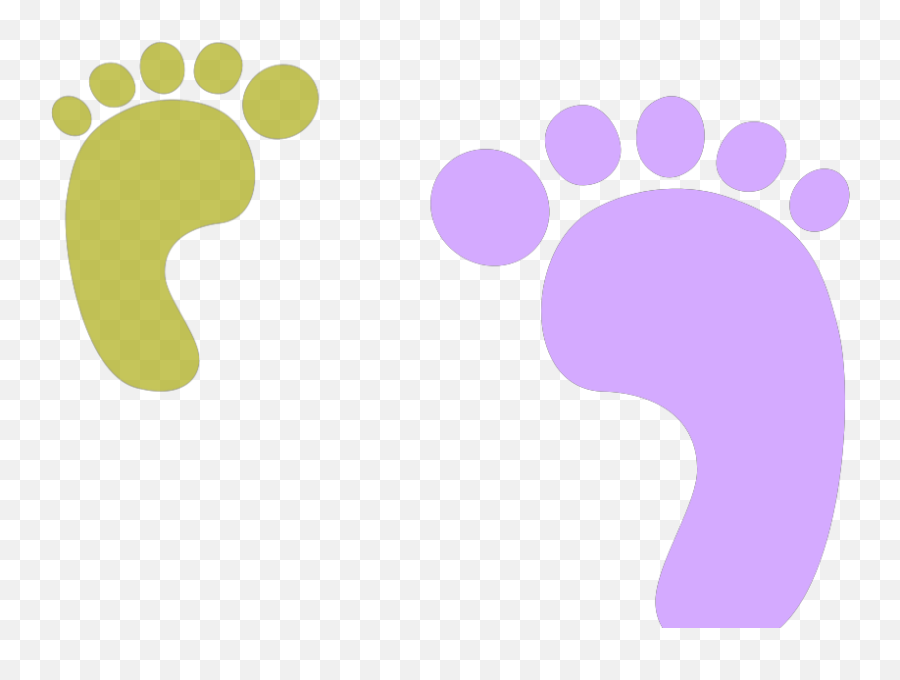 Baby Feet - Dot Emoji,Baby Feet Clipart