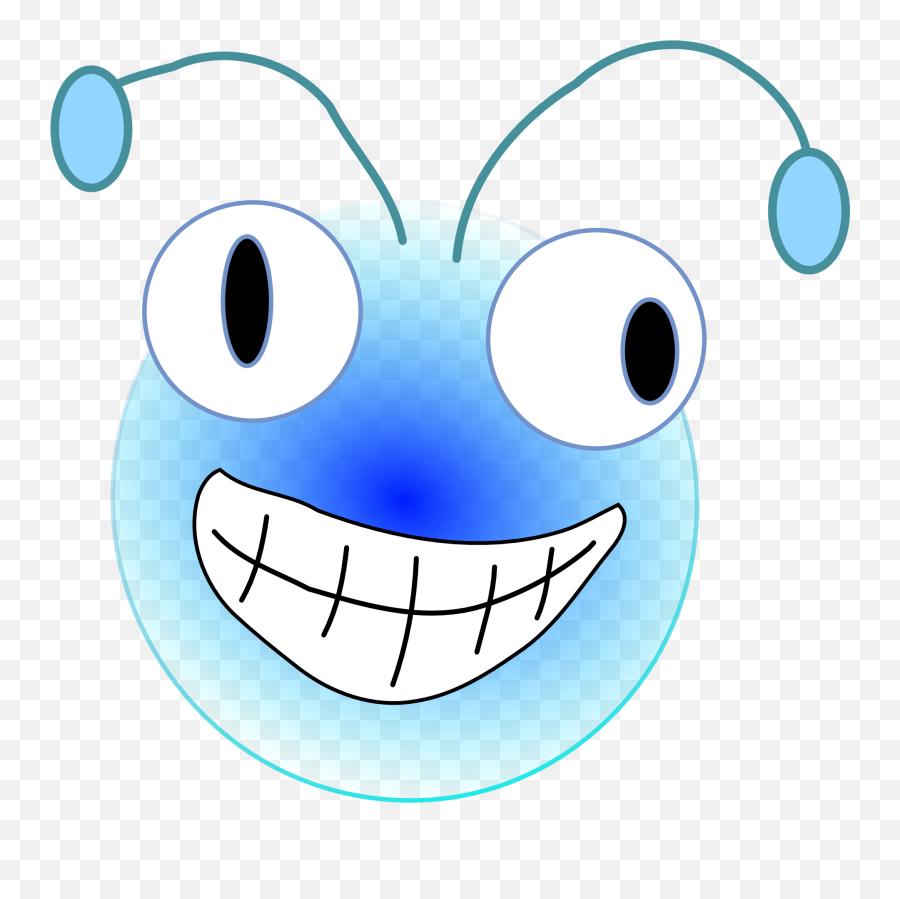Clipart Of Blue Cartoon Ant Face Free Image Download Emoji,Smiling Faces Clipart