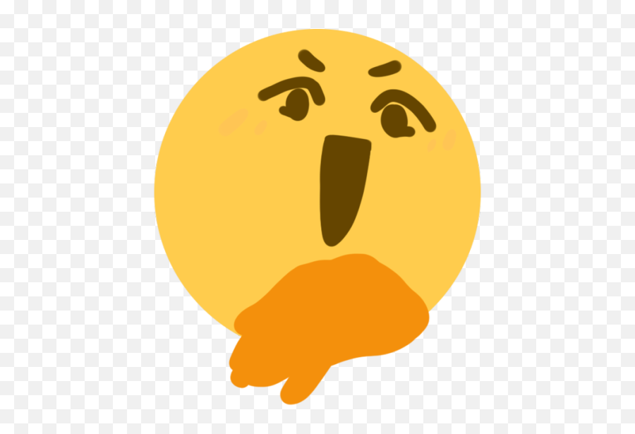 Discord Logo Orange Png 1 Png Image - Dignity Laugh Discord Emote Emoji,Discord Logo Transparent