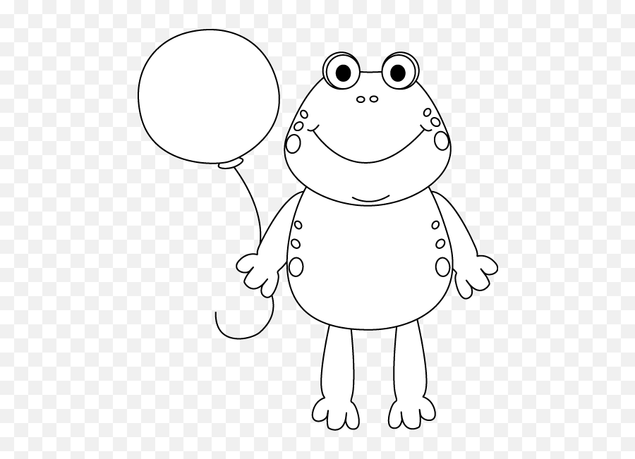 Frog Clip Art - Frog Images Dot Emoji,Crown Clipart Black And White