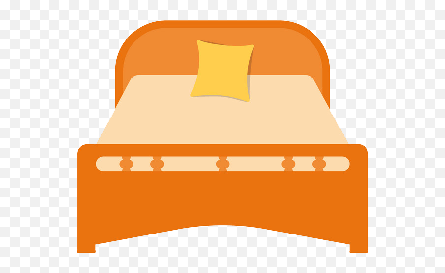 Icon Bed Clipart Transparent - Bed Emoji,Bed Clipart