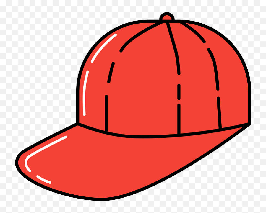 Baseball Hat Clipart - Cricket Cap Emoji,Cap Clipart