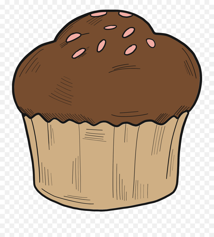Muffin Clipart - Muffin Clipart Emoji,Muffin Clipart
