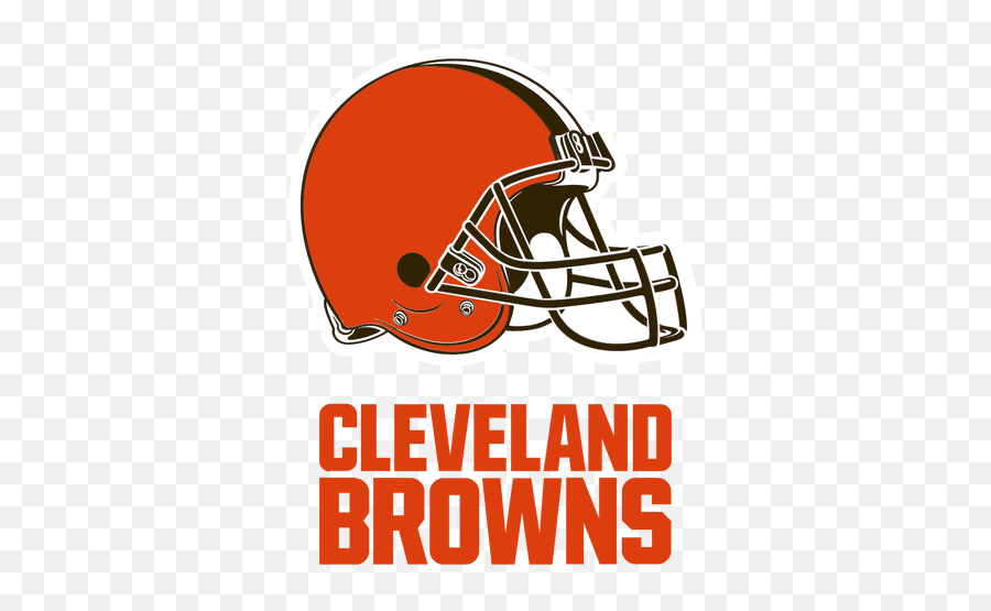 Cleveland Browns American Football - Transparent Png U0026 Svg Design Cleveland Browns Png Emoji,Football Transparent