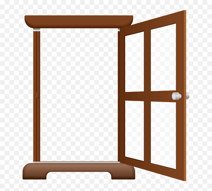 Open Door Clipart - Solid Emoji,Door Clipart