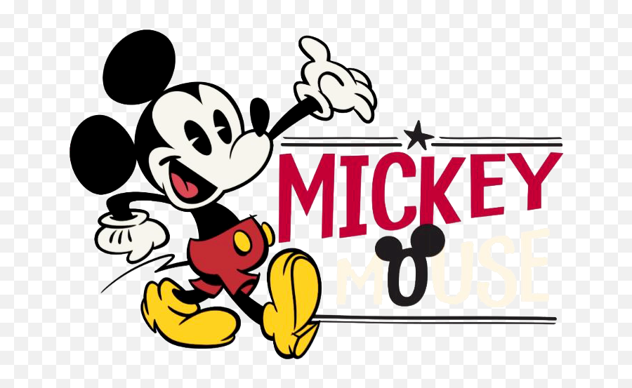 Mickey Mouse Logo - New Mickey Mouse Png Clipart Full Size Mickey Mouse From Mickey Mouse Shorts Emoji,Mouse Logo