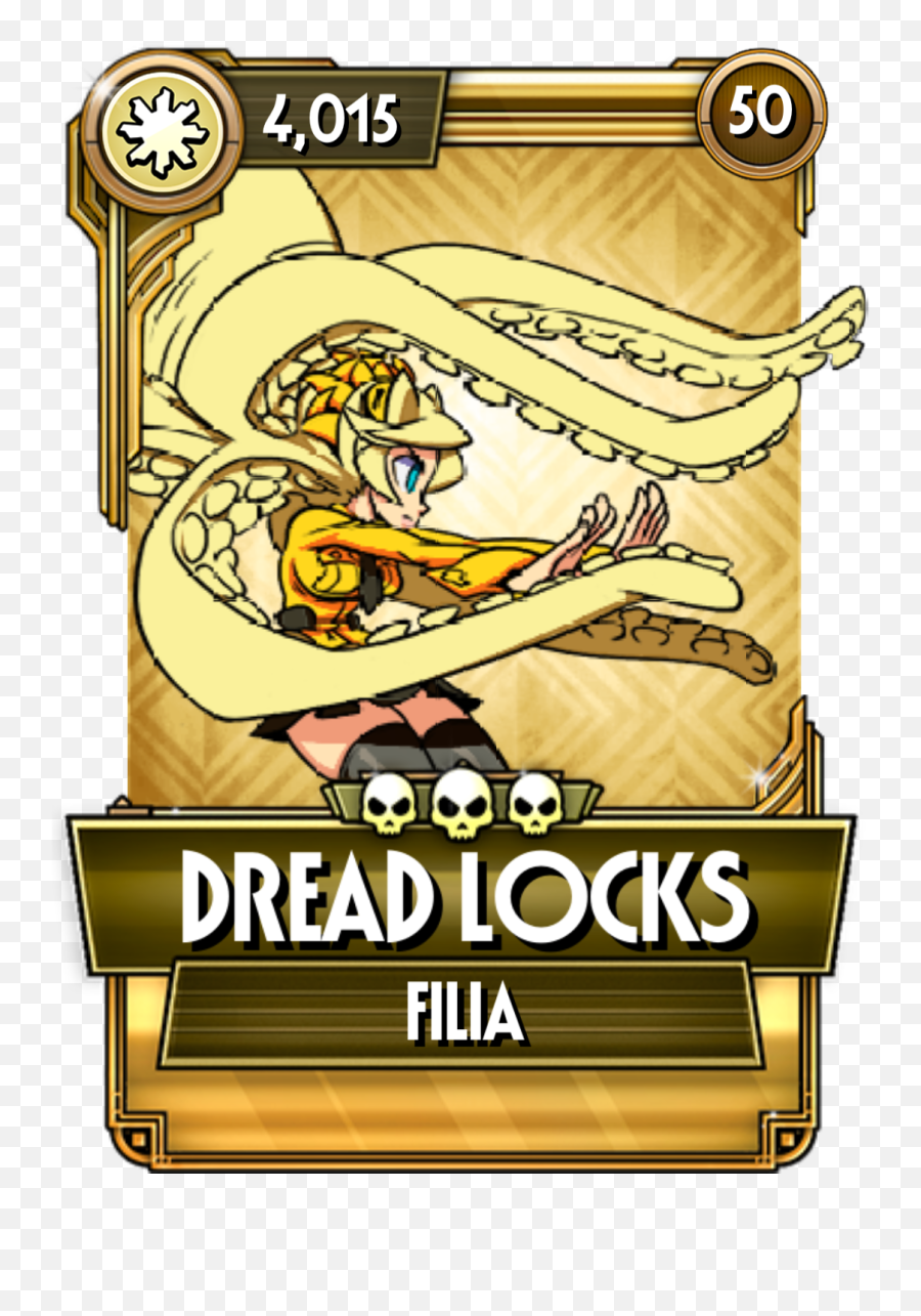 Dread Locks - Skullgirls Mobile Diva Intervention Emoji,Dreadlocks Png