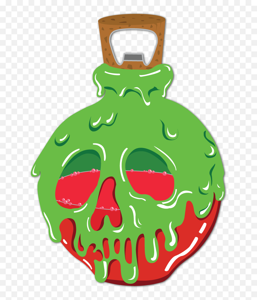 Wicked Witch With Poison Apple Png - Transparent Poison Apple Png Emoji,Poison Clipart