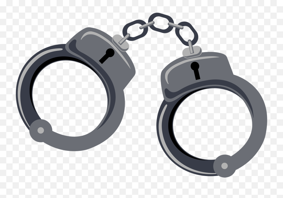 Handcuffs Clipart - Solid Emoji,Handcuff Clipart