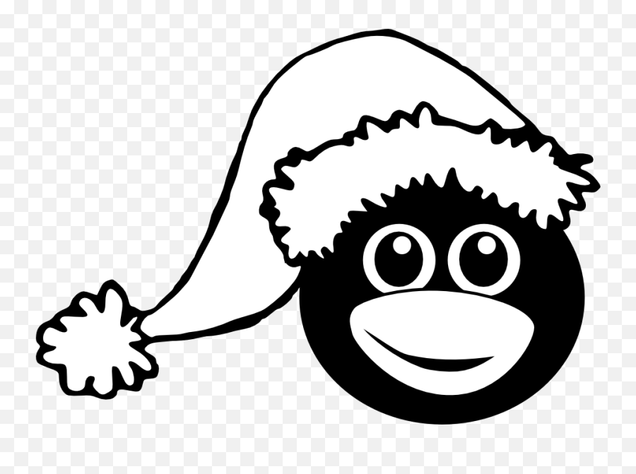 Free Christmas Black And White Images Download Free - Christmas Bear Clip Art Black And White Emoji,Merry Christmas Clipart Black And White