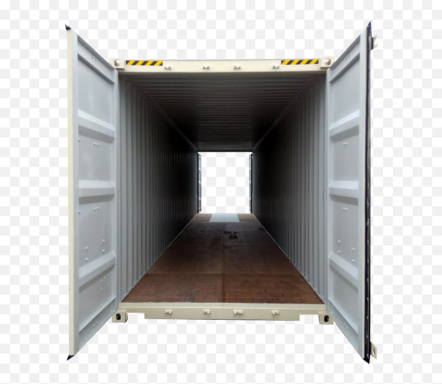 40ft High Cube Double Door One Trip Container - Tunnel Container Emoji,Door Transparent Background