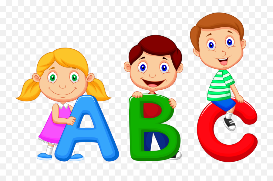 Library Of Kids And School Png Free - Kids Abc Png Emoji,Children Clipart