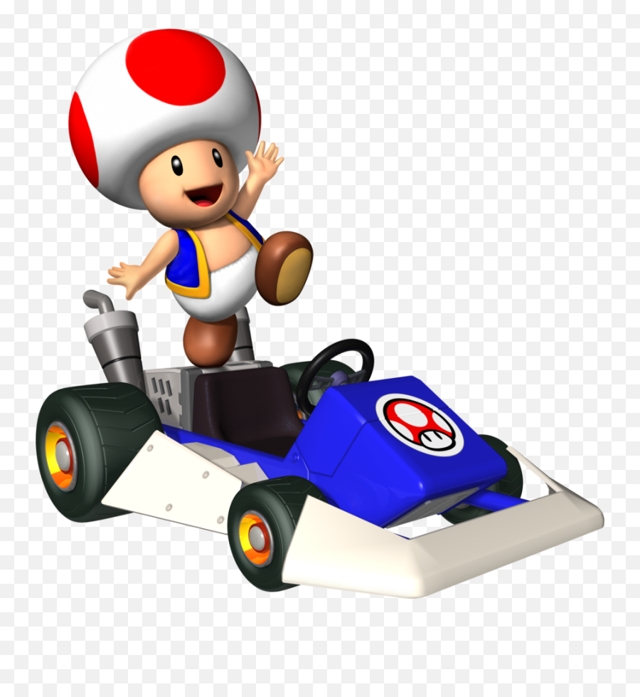 Toad Transparent Mario Kart - Mario Kart Ds Toad Emoji,Mario Kart Transparent