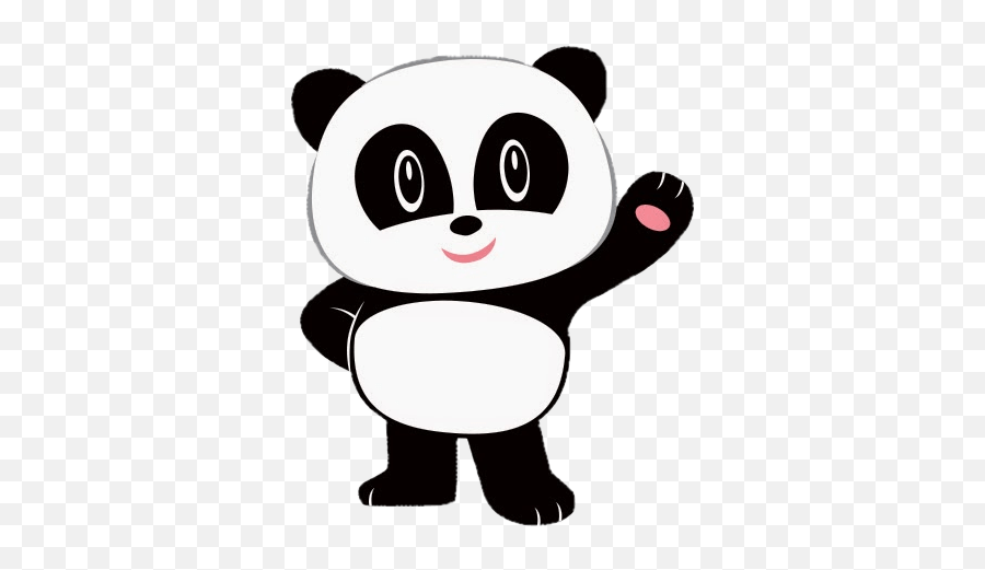 Julius Jr Character Ping The Panda Waving Transparent Png Emoji,Waving Clipart
