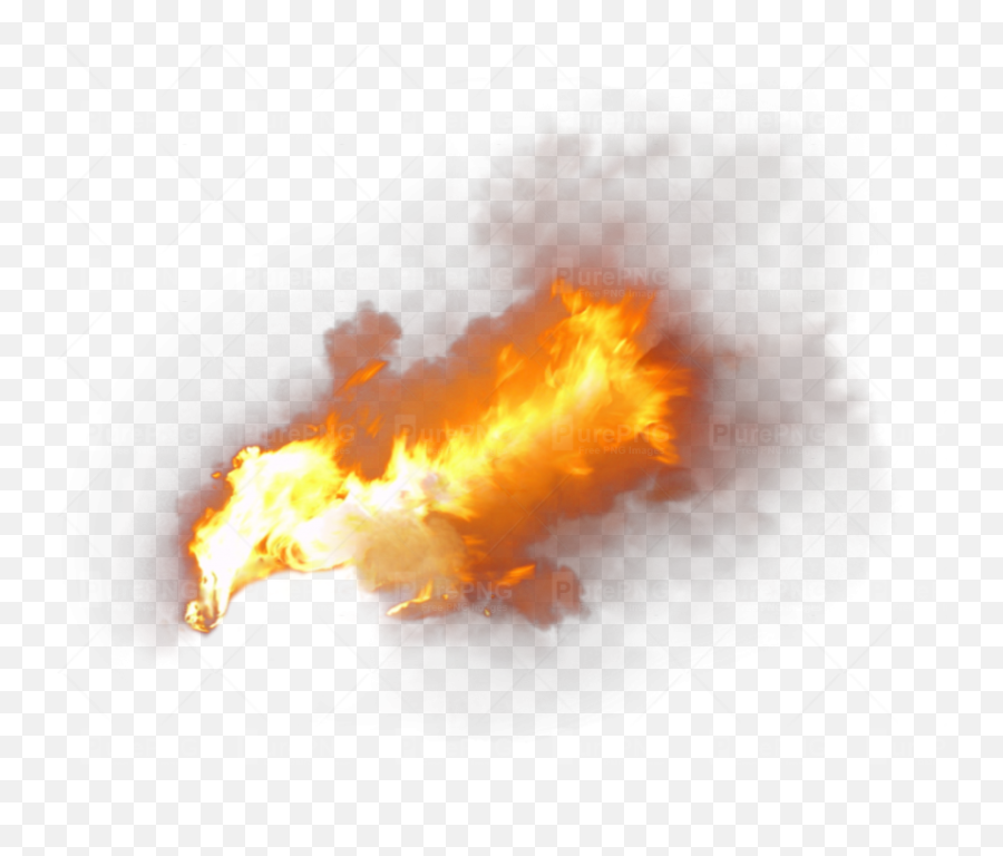 Flame Clipart Smoke - Fire With Smoke Png Transparent Png Exhaust Fire Transparent Emoji,Coffee Smoke Png